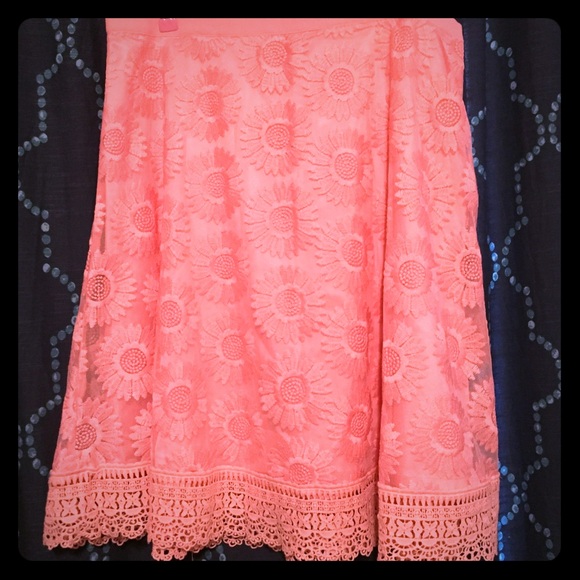 Isaac Mizrahi Live! Floral Skirt - Picture 1 of 4